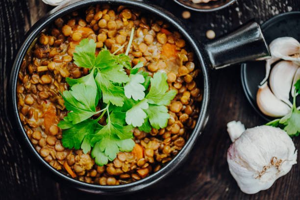 Lentil and Vegetable Stew for dogs