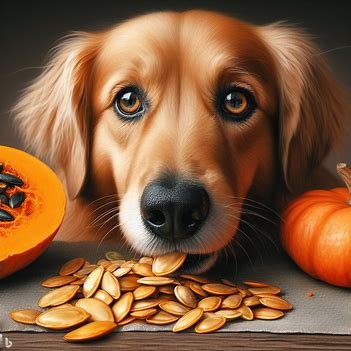 Dogs Eat Pumpkin Seeds