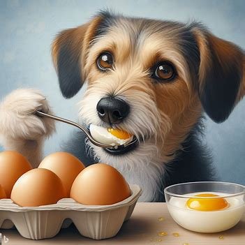  Dogs Eat Boiled Eggs