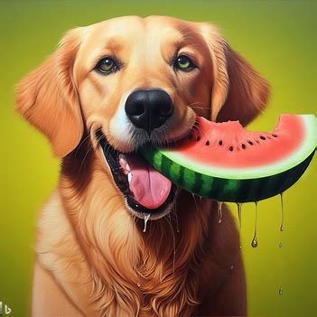 Dogs Eat Melon