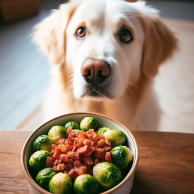 Dogs Eat Brussels Sprouts
