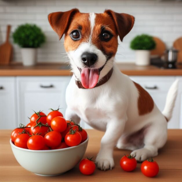 Dogs Eat Tomatoes : Unsafe Part of a Tomato