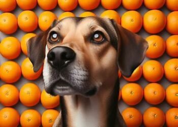 Dogs Eat Mandarin Oranges