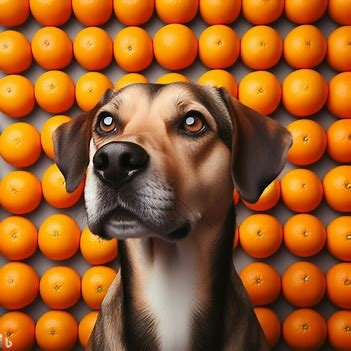 Dogs Eat Mandarin Oranges