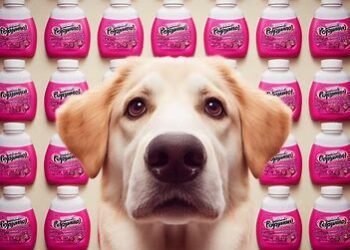 Dogs Eat Pepto Bismol