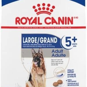 Royal Canin Large Adult 5+ Dry Dog Food for Older Dogs, 30 lb bag