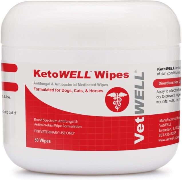 Ketoconazole wipes for dogs