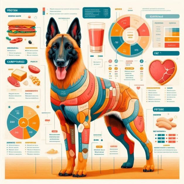 Belgian Malinois diet chart