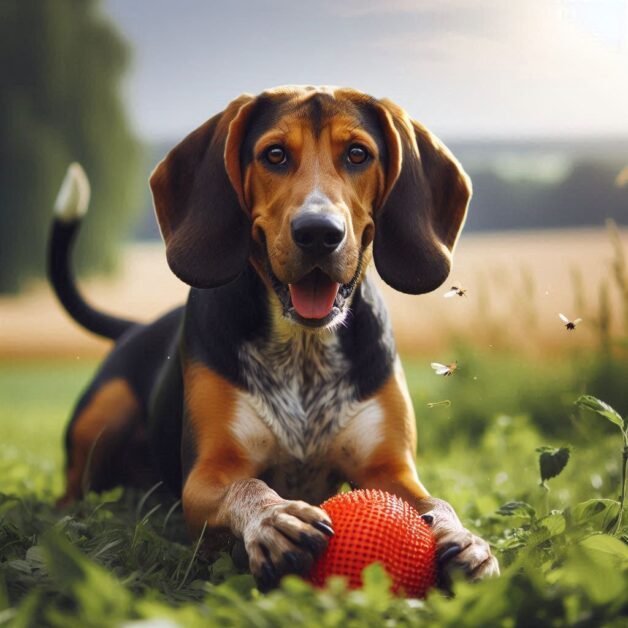 American English Coonhound Dog Breed