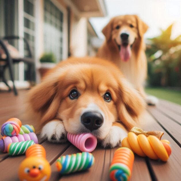 Golden Retriever Corgi Dog,