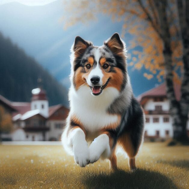 Australian Shepherd Husky Dog