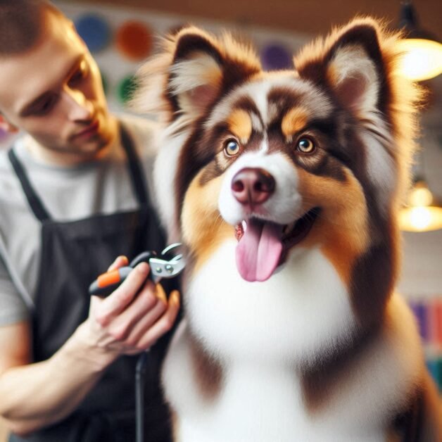 Australian Shepherd Husky Dog