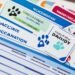 vaccination card for dogs