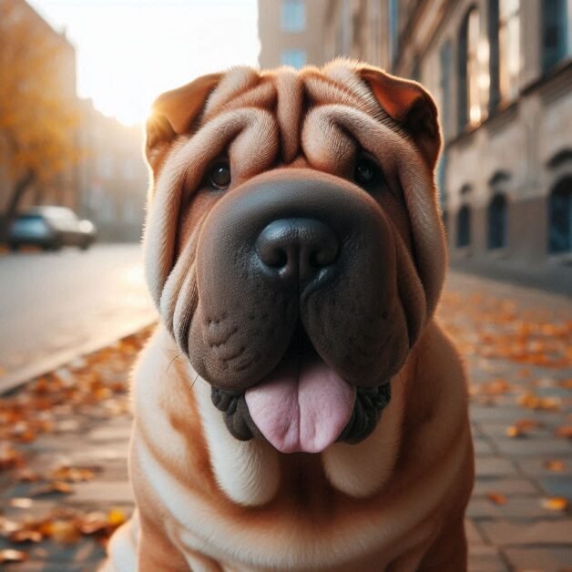 The Chinese Shar Pei Dog 