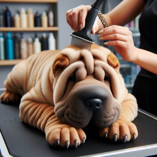 Chinese Shar Pei Dog 