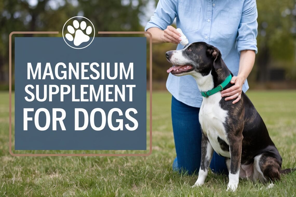 Magnesium Supplement for Dogs: Benefits and Uses - Magnesium Level Increase Stops Dog Grass