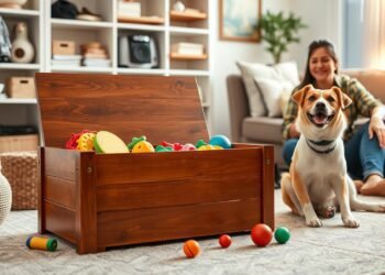 Best dog toy box for organized playtime