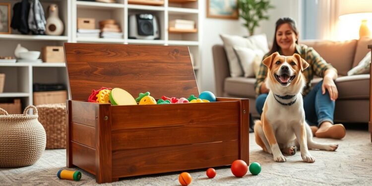 Best dog toy box for organized playtime
