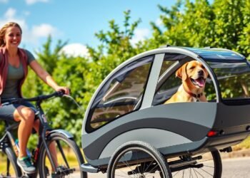 best dog bike trailer