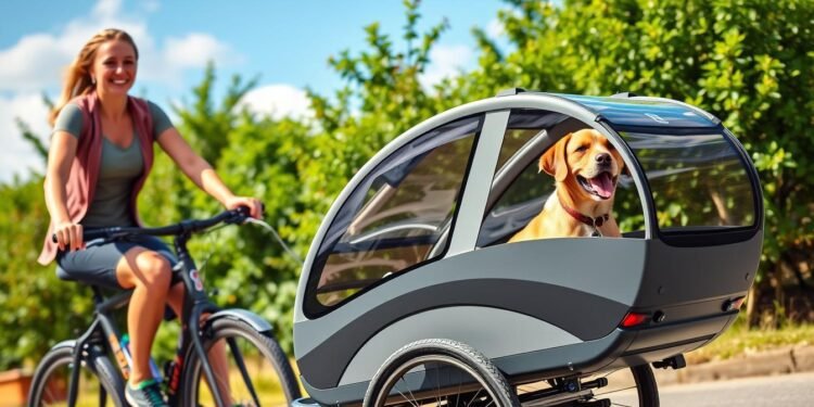 best dog bike trailer
