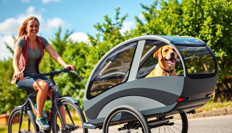 best dog bike trailer