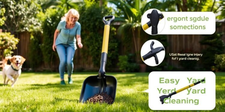 best dog poop scooper for easy yard cleanup