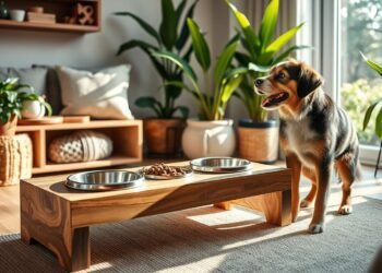 dog bowl stand for happy pets