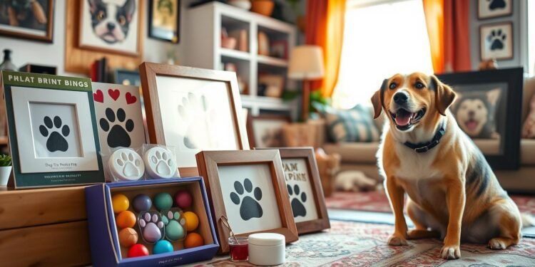dog paw print kits
