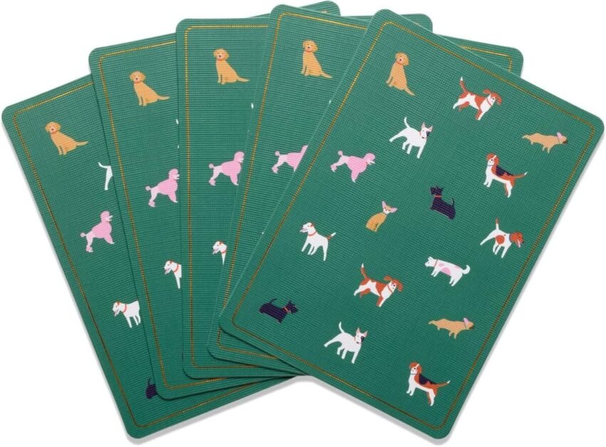 Dogs Playing Cards