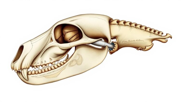 dog skull anatomy
