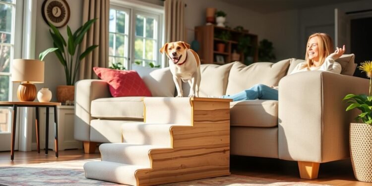 dog stairs for pets at home