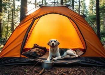 dog tent for camping adventures