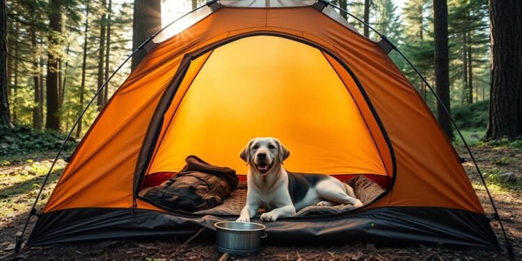 dog tent for camping adventures