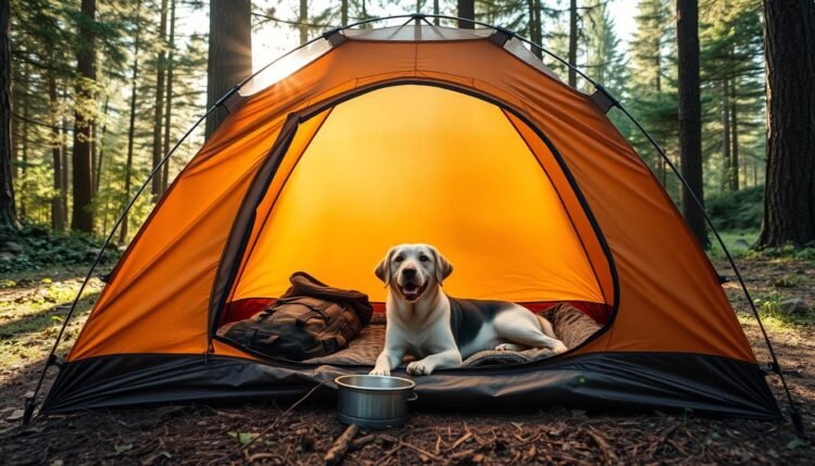 dog tent for camping adventures