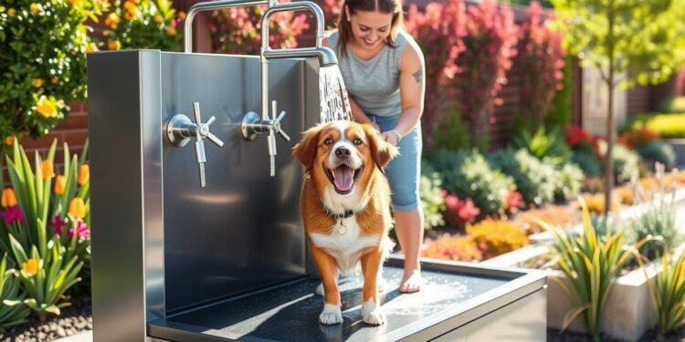 dog wash station