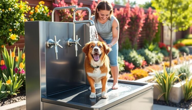 dog wash station