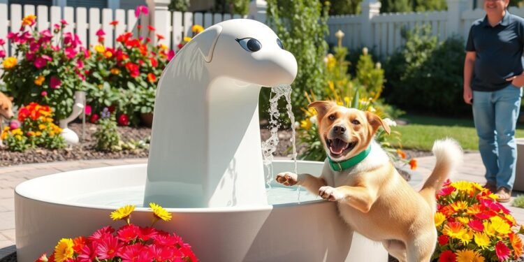 dog water fountain