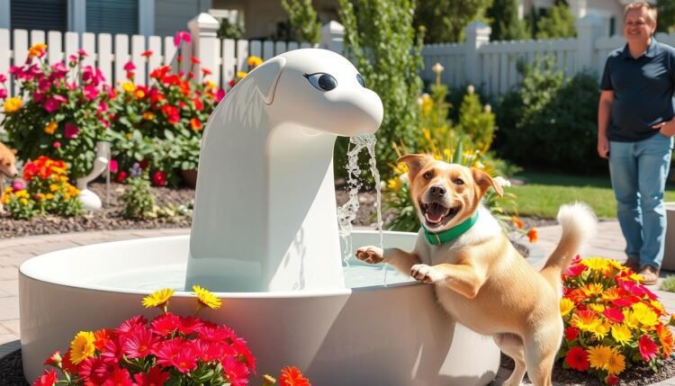 dog water fountain