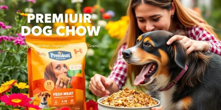premium dog chow nutrition