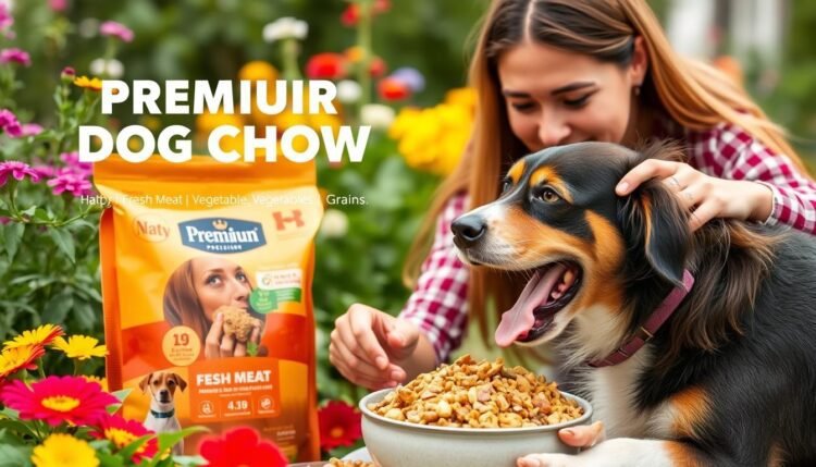 premium dog chow nutrition