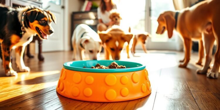 slow feeder dog bowl