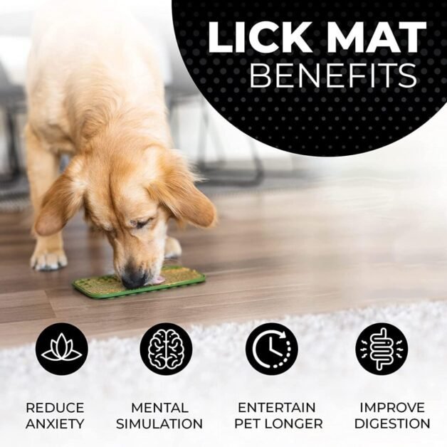 soothing lick mats for dogs benefits