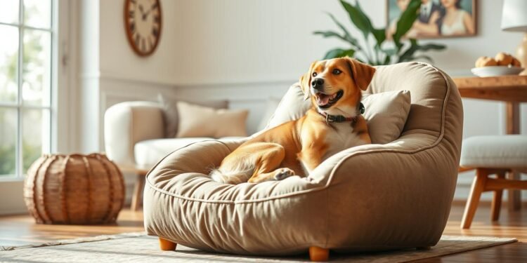 Dog chair for comfortable seating
