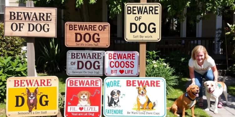 best beware of dog signs