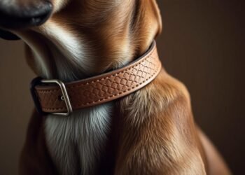 leather dog collar
