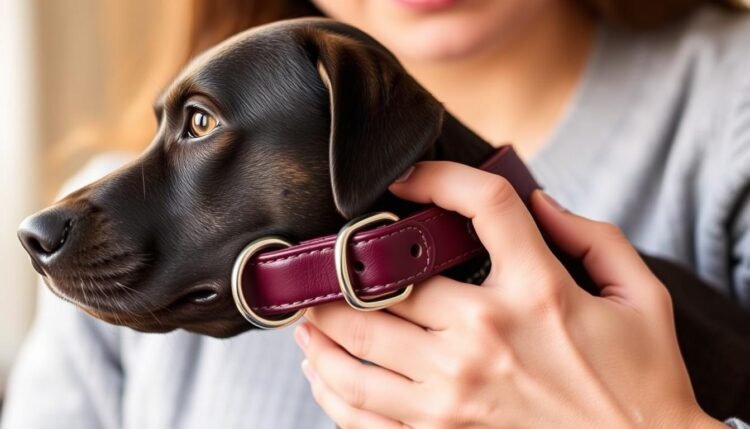 martingale dog collar