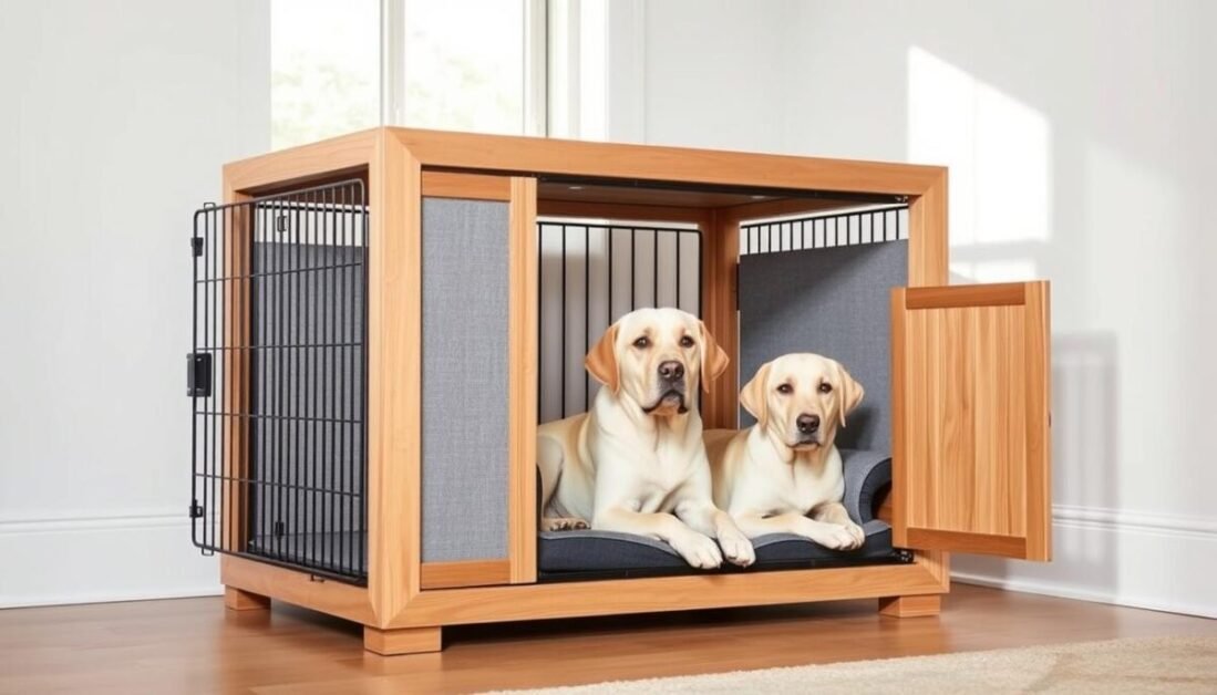 multi-functional dog crates