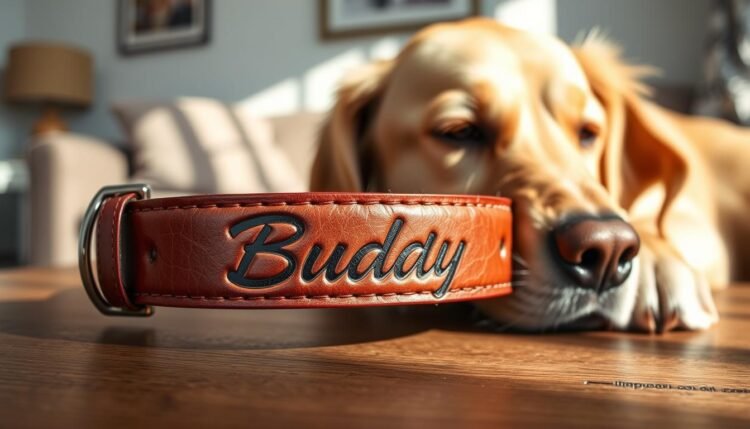 personalized dog collar with name