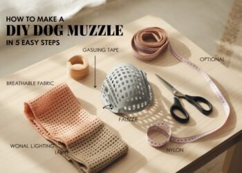 diy dog muzzle