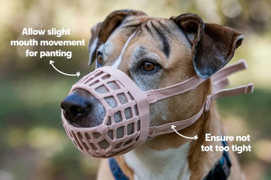 diy dog muzzle